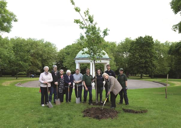 An Oak tree was planted at Clifton Park recently to mark the Queen's Platinum Jubilee, by the Friends of Clifton Park along with Rotherham Borough Council green spaces representatives.