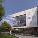 An artist's impression of what the campus will look like