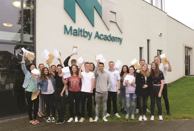 Students at Maltby Academy. 171416-1
