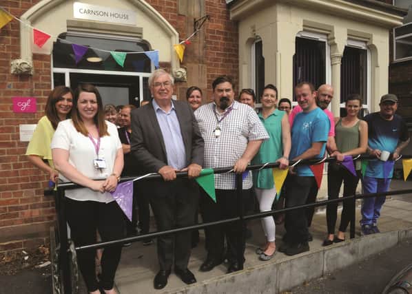 The new CGL Drug and Alcohol support service was officially launched at Carnson House with Cllr David Roche performing the official opening.