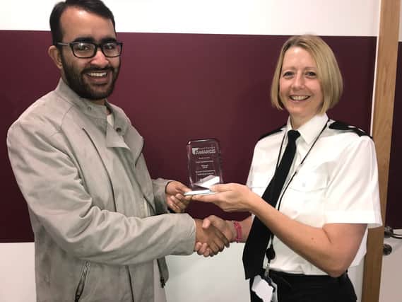 PC Abaid Hussain and Inspector Jenny Lax