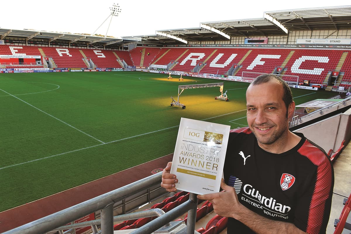 Dave Rotherham Ever wondered why the New York pitch and Rotherham United head ...