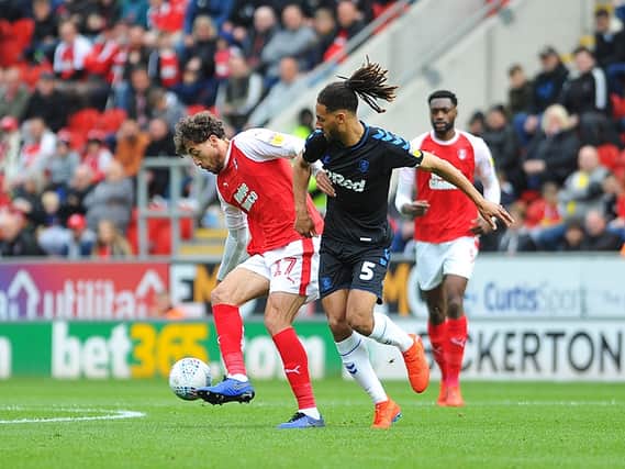 Matt Crooks in action against Middlesbrough. Picture by Steve Mettam