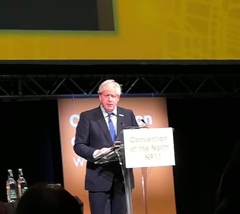 The PM speaking at today's Magna conference