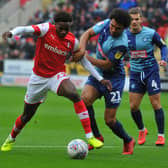 Matt Olosunde in action against Wycombe