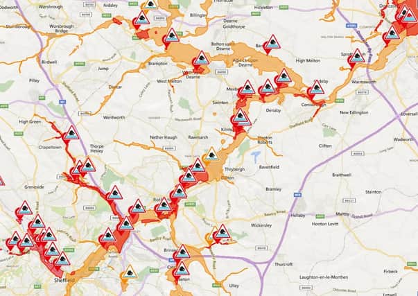 These are the latest flood warnings as of 10.30am on Friday