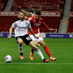Action from Forest v the Millers. Picture by Jim Brailsford
