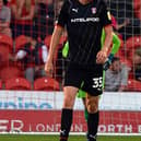 Jake Hull makes his debut against Doncaster Rovers