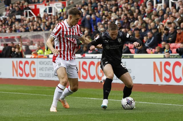 Ben Wiles in action at Stoke City on August 5 opening day