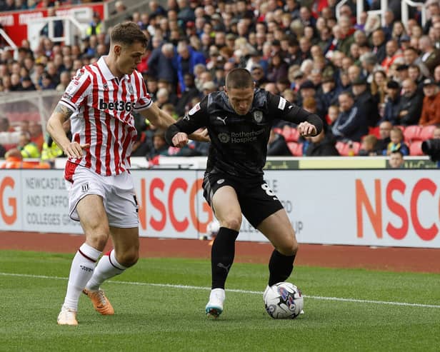 Ben Wiles in action at Stoke City on August 5 opening day