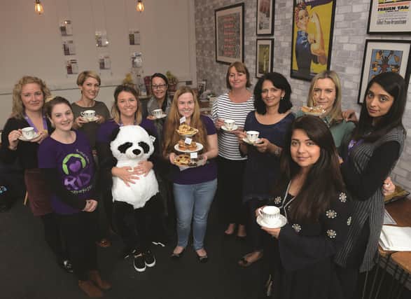 Staff at Rotherham Rise hosted a cofee and bake event recently, which raised cash towards a winter wonderland event for children in it's supported housing. 171634