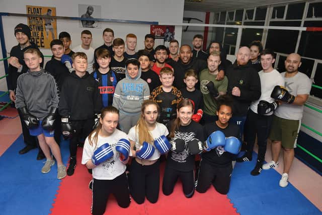 Whitters Boxing Rotherham BOXING IN THE BLOOD...ex-champion Junior Witter on quest to help the ...