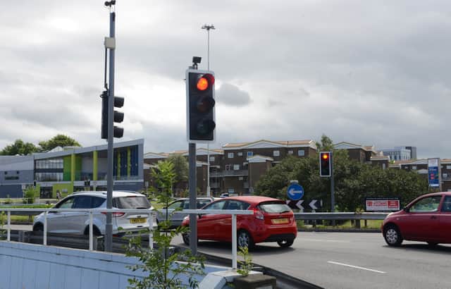 St Ann's Roundabout where buses will be diverted on Tuesday, April 25