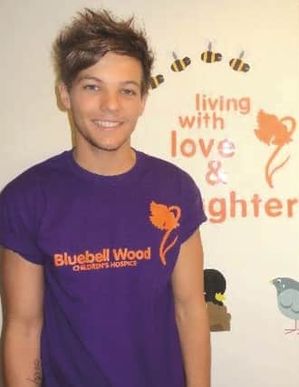 Louis Tomlinson at Bluebell Wood
