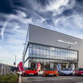 McLaren factory in Rotherham