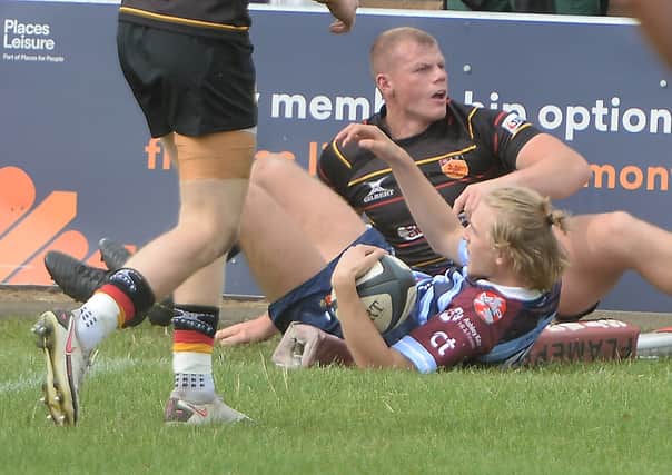 Jack Taylor ... among Rotherham's try scorers in defeat at Sedgley Park.