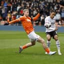 Cohen Bramall in action at Blackpool