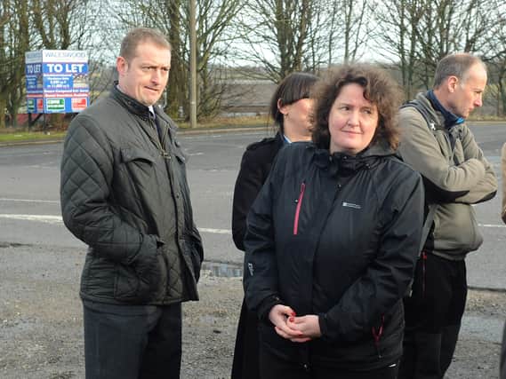 Gullivers managing director, Julie Dalton pictured during a Rotherham Borough Council planning board site visit in February. 170253-15