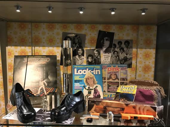 Toys from the 1970s on display at Clifton Park Museum