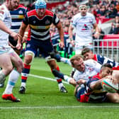 Action from Saturday's beating at Ashton Gate. Picture courtesy Bristol Rugby.