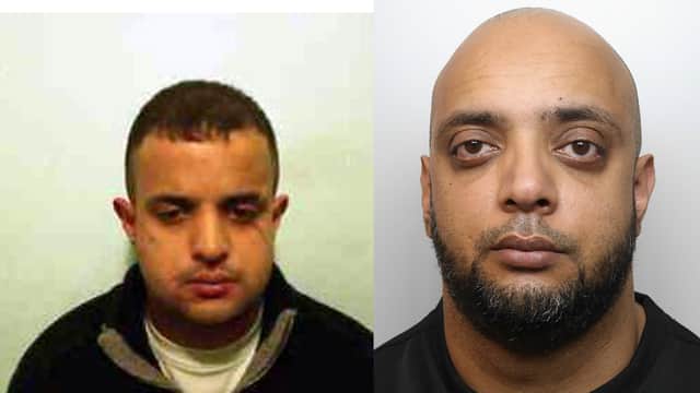Jailed brothers Mohammed Ahsen and Aftab Hussain