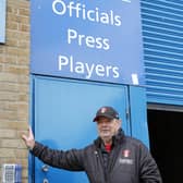 Graham at Gillingham on promotion day. Picture by Jim Brailsford