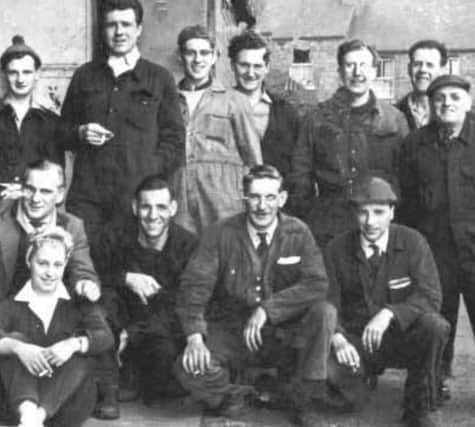 Workers at Robert Jenkins in the 1950s. Picture courtesy of Kathleen Garnett.
