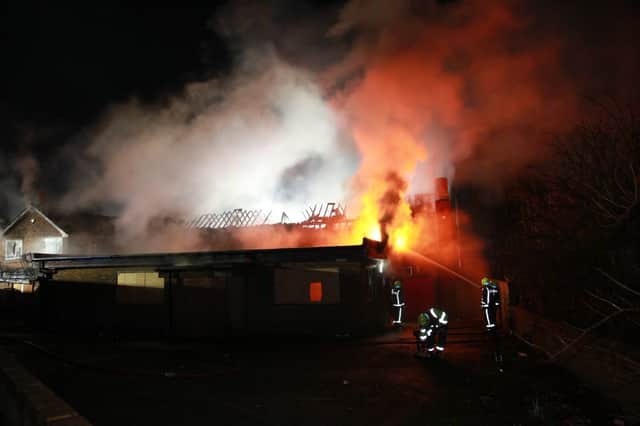 Six fire engines tackled the blaze in Rawmarsh at its height. Picture: South Yorkshire Fire and Rescue