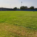 The pitch at Farsley Celtic