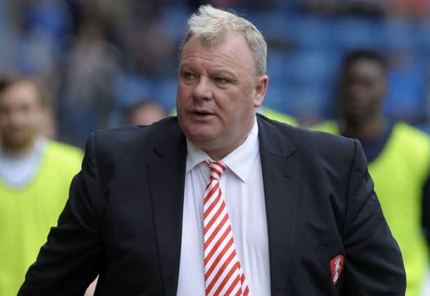 Steve Evans during his time with the Millers