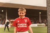 Young Hammy ... the mascot picture of Matt Hamshaw used by Paul Warne