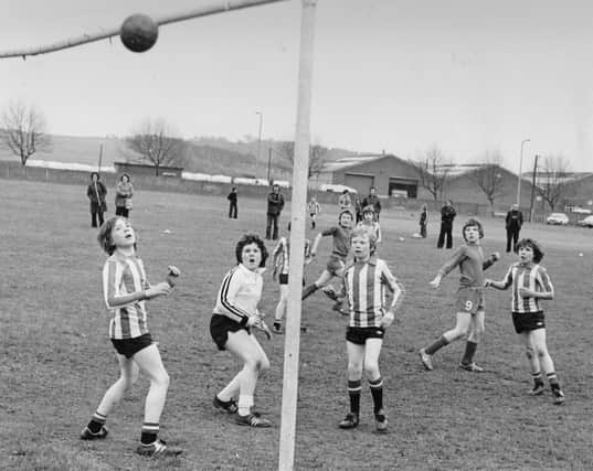 Rawmarsh Monkwood take on Thurnscoe Hill in the 1979 Totty Cup final