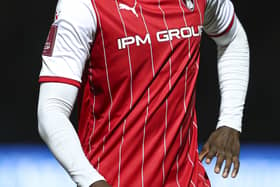 Rotherham United attacker Josh Kayode