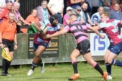 Rotherham Titans on the attack against Billingham. Picture by KERRIE BEDDOWS