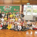 Pupils at Ravenfield Primary School wore spots to raise funds for Children in Need. 171966-1