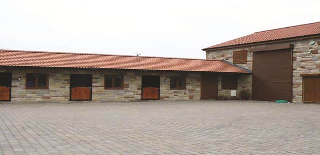 The stables on East Field Lane