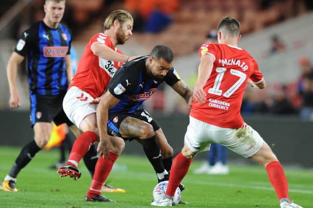 Kyle Vassell had an excellent game