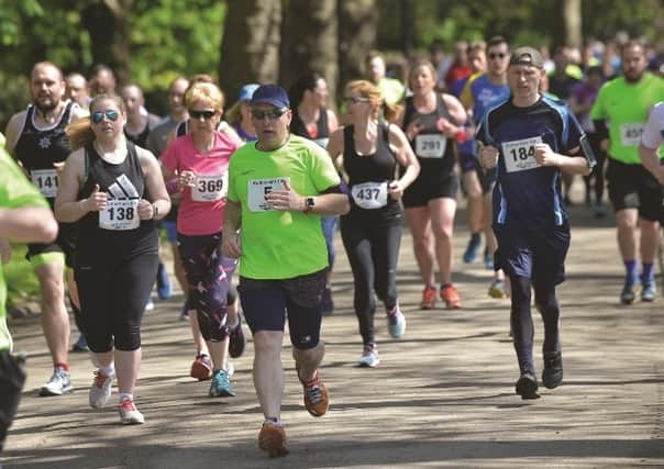 Sign up and you could soon be taking part in running events