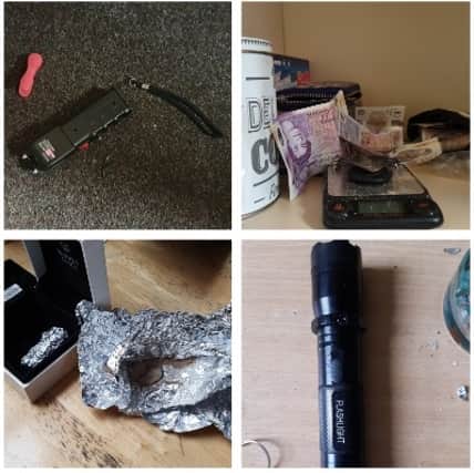 Just some of the items seized during this weeks raids.