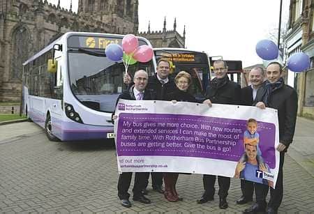 Rotherham’s on the buses
