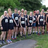 Rotherham Harriers at the Abbey Dash.