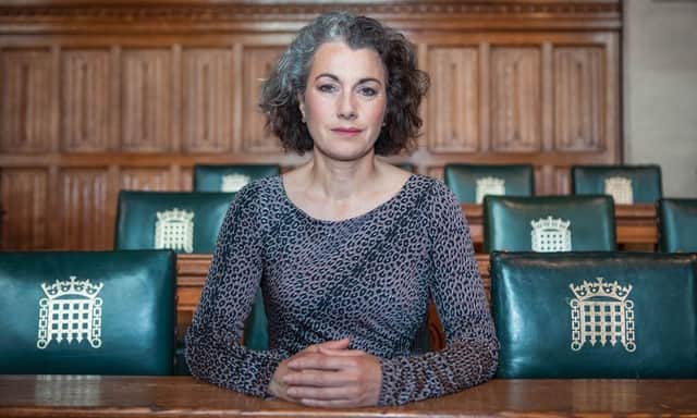 Rotherham MP Sarah Champion in the House of Commons