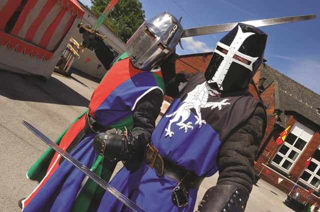 The Tinsley Time and Travel Medieval Fair invited visitors to take a step back in time on Saturday with members of the Escafeld Medieval Society helping create the right atmosphere. 171179-3