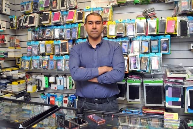 Sarad Yousaf owner of Phones R Us