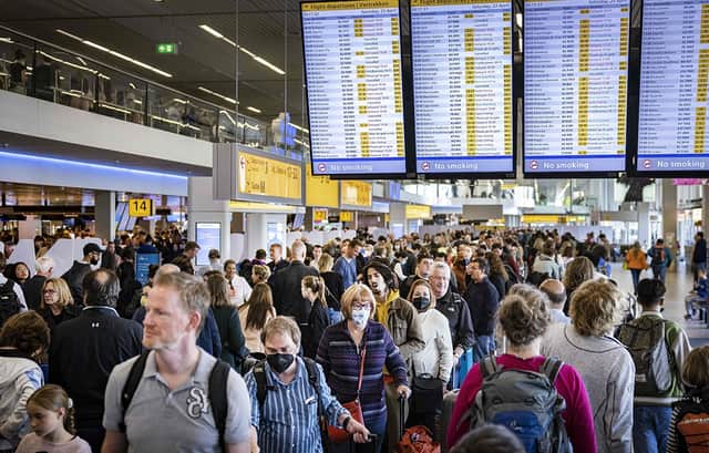 Air passengers may have their flights delayed or re-routed as air-traffic controllers expect a "high overload" at some major European hubs this summer. (Credit: Getty Images)