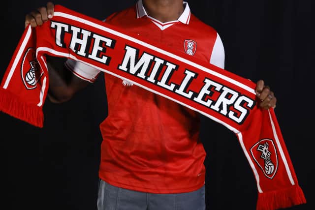 Portuguese midfielder Cafu becomes a Miller after leaving Nottingham Forest. Picture: Rotherham United