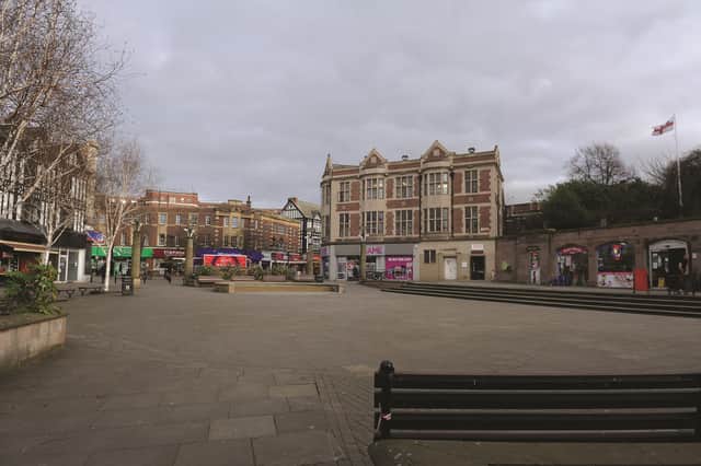 All Saints' Square, Rotherham town centre