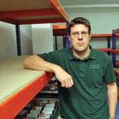 Rotherham Foodbank feature. Foodbank manager, Steve Prosser.171993-19