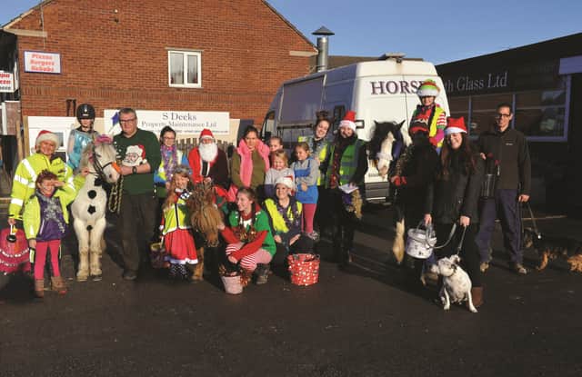 riends and family from the Amanda Butler stables got together on Saturday when they did a charity horse ride around Brinsworth to raise money for the High Hopes Riding for the Duisabled stables at Thorpe Hesley. 172185