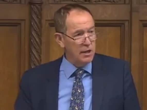 Sir Kevin Barron speaking in Parliament this week.